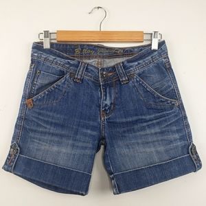 *3/$25 BT Boy Cuffed Mid Rise Jean Shorts 5" Inseam